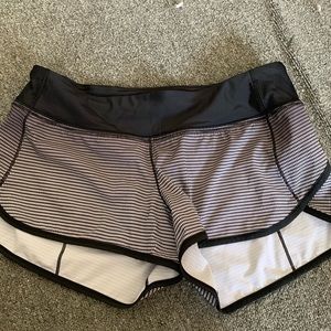 Patterned Lululemon shorts
